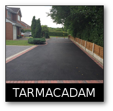 Tarmacadam drive GD and Sons Quality Paving, Flint.