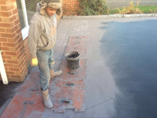 GD Paving - another impressive driveway being built.