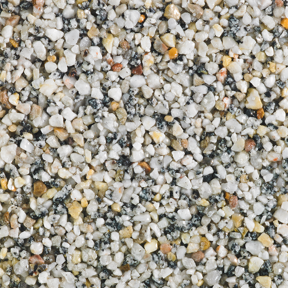 Resin bound driveway materials.